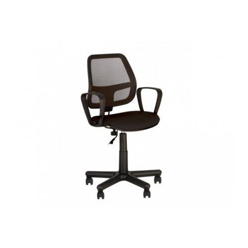 фото Компьютерное кресло nowy styl alfa gtp freestyle офисное, обивка: текстиль, цвет: черный tw-1/черный oh-5