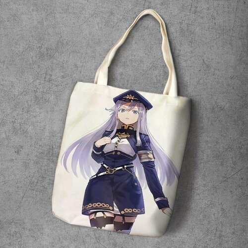 фото Сумка шоппер anime dakimakura, фактура рельефная, мультиколор