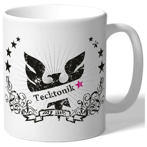 фото Кружка tecktonik со звездами drabs