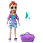 Мини-кукла Polly Pocket Милая Лайла с сумкой, FTP71 - изображение