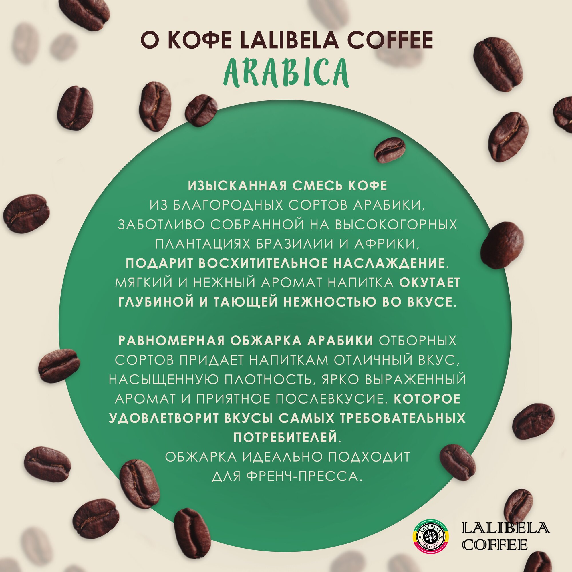 Набор кофе молотый 1 кг LALIBELA COFFEE CLASSIC/ ARABICA/ RICH AROMA/ ESPRESSO/ LUNCH, (5 шт по 200 гр) - фотография № 4