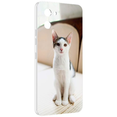 Чехол MyPads порода кошка эгейская для UMIDIGI G1 задняя-панель-накладка-бампер
