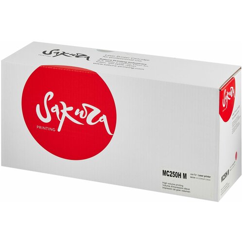 6 шт. Картридж лазерный Sakura Type M C250H / 408342 пурпурный, 6300 стр. для Ricoh (SAMC250HM) тонер картридж 7q m c250h 408341 для ricoh m c250fw p c301w голубой 6300 стр