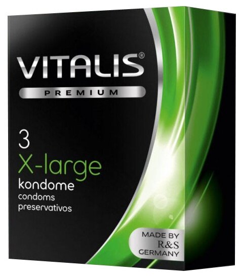 Презервативы VITALIS X-Large, 3 шт.