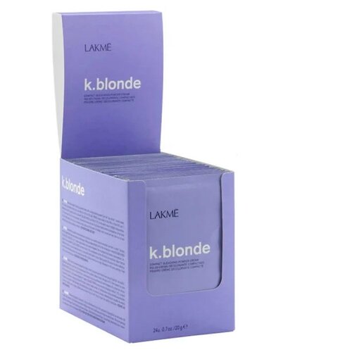 Lakme Пудра K.blonde compact bleaching powder-cream, 24 мл