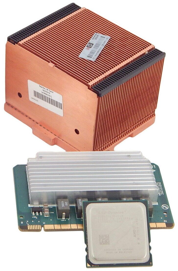 Комплект Процессор + радиатор + контроллер HP ProLiant DL585 G2 AMD Opteron 8212 (2.0GHz) 2 x 1MB Dual Core KIT 413931-B21 407748-001/399854-001 DD-1171-3C_ROHS 419537-001 419898-001