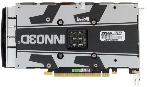 Видеокарта Nvidia GeForce RTX2060 Inno3D Twin X2 PCI-E 6144Mb (N20602-06D6-1710VA15L) - фото №5