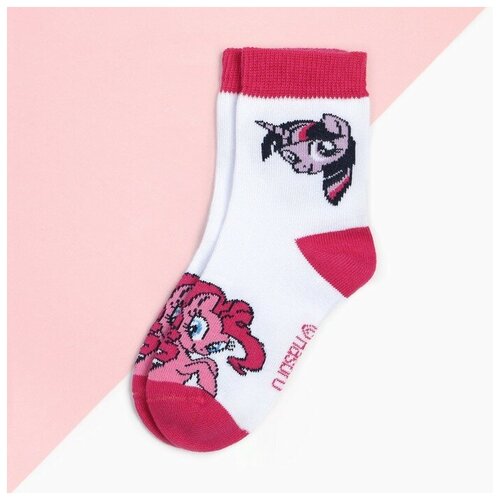 Носки детские Искорка и Пинки Пай Мой маленький пони 16-18 см 298₽