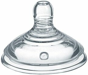 Соска Tommee Tippee Closer to Nature Easi-Vent силиконовая, переменный поток 0м+, 2 шт.