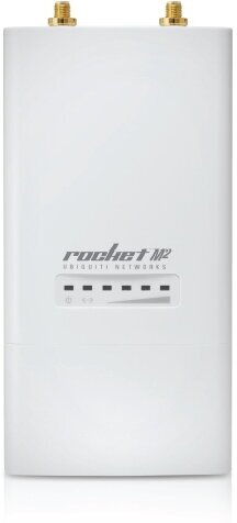 Точка доступа Wi-Fi Ubiquiti Rocket M2 [RocketM2(EU)] Ubiquiti 2.4 ГГц, airMAX, 2x RP-SMA, 2x2 MIMO