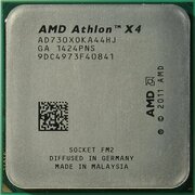 Процессор AMD Athlon X4 730 (2,8 ГГц, FM2, 4 Мб, 4 ядра)