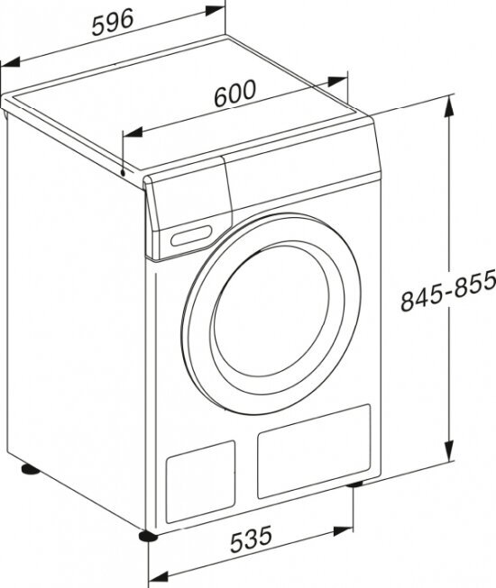 Стиральная машина с сушкой Miele WTD163WCS - фотография № 4