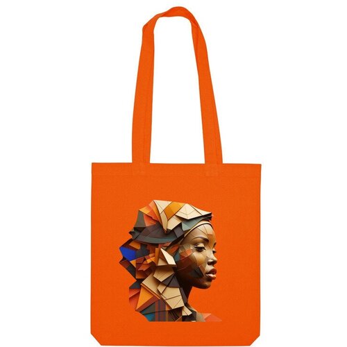 фото Сумка шоппер us basic, оранжевый