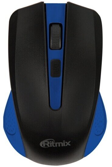 Мышь беспроводная Ritmix RMW-555 Black/Blue (15118535)