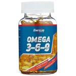 Омега жирные кислоты Geneticlab Nutrition Omega 3-6-9 (90 капсул) - изображение