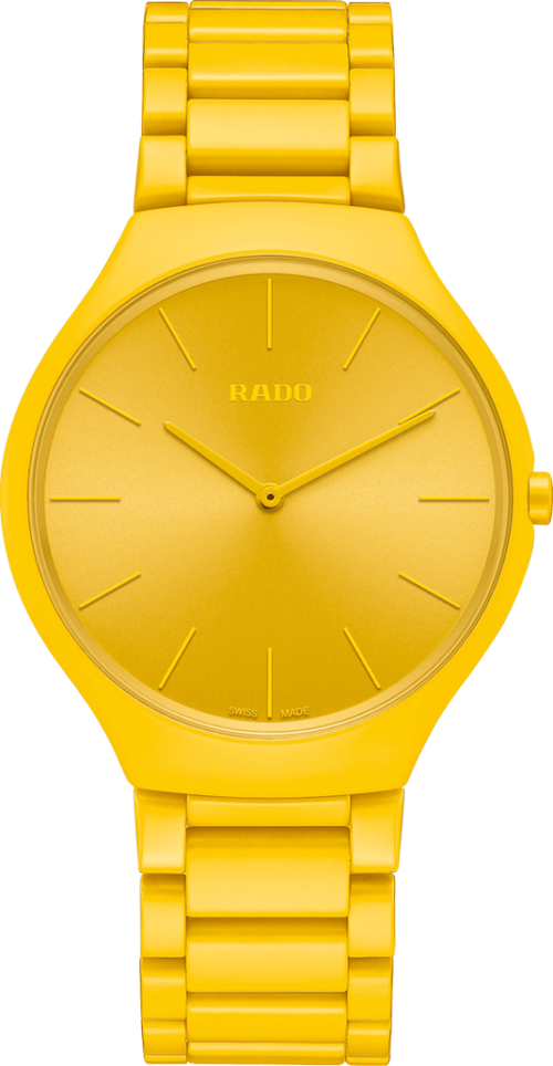 Наручные часы RADO, золотой, горчичный