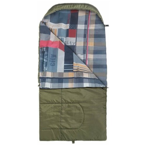 Спальный мешок OLYMPUS Wide Plus 400 220х106 холлоф зеленыйгород T-HS-SB-OWP-400-NC Helios 578500₽