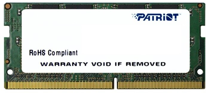 Модуль памяти SODIMM DDR4 4096 Mb (PC4-17000) 2133MHz Patriot 1.2В