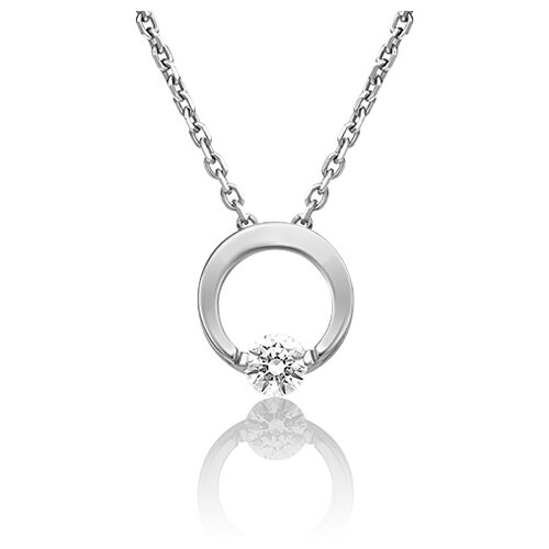 Кулоны Platina Jewelry Золотая подвеска с фианитами