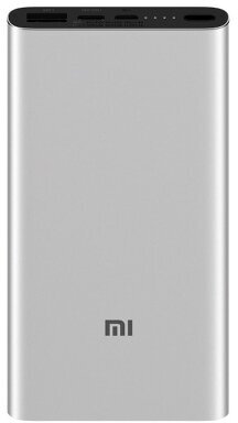 Внешний аккумулятор Xiaomi Mi Power Bank 3 10000 PLM12ZM (Silver)