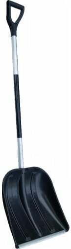 Пластмассовая лопата с алюминиевой планкой, алюминиевым черенком и V-образной ручкой Gigant IAG-002 - фотография № 3