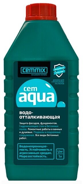 Добавка водооталкивающая CemAqua 1л арт. CEMP014