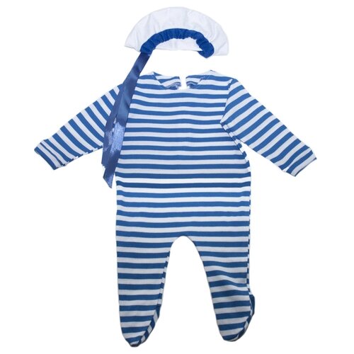 Костюм Бока, размер универсальный, синий/белый детский костюм пограничник малышок на рост 75 см 6 9 месяцев бока 2535 бока