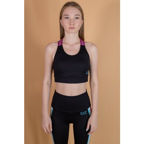 фото Ea7 топ черный спорт (s)