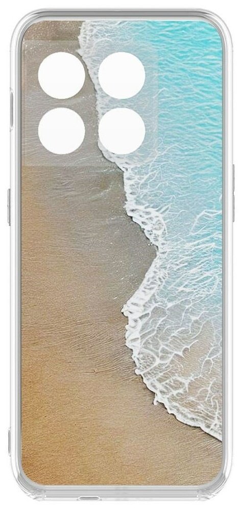 Чехол-накладка Krutoff Clear Case Прибой для OnePlus 10 Pro