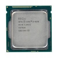 Процессор Intel Core i5-4570 сокет 1150 4 ядра 4 потока 3,2ГГц 84Вт OEM