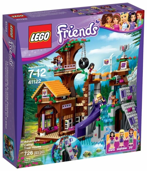 Конструктор LEGO Friends 41122 Спортивный лагерь: Дом на дереве