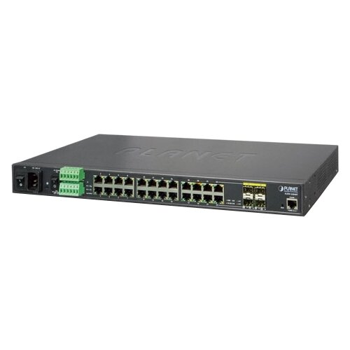 модуль sfp с интерфейсом rj 45 sfp t cooper 1000 мб с 100 м Коммутатор Planet IGSW-24040T