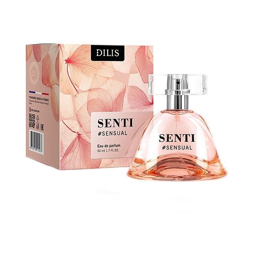 Dilis Parfum парфюмерная вода Senti Sensual, 50 мл, 160 г dilis etre libre парфюмерная вода для женщин 50 мл edp