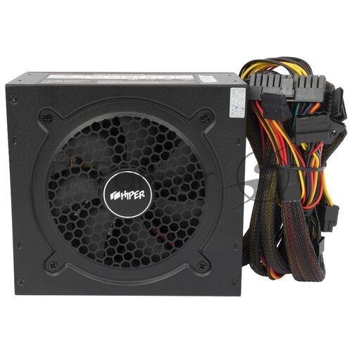 Блок питания Hiper ATX 650W HPB-650D 80+ bronze (24+4+4pin) APFC 120mm fan 6xSATA