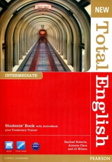 Roberts Clare - New Total English. Intermediate. Students' Book with Active Book (+DVD)