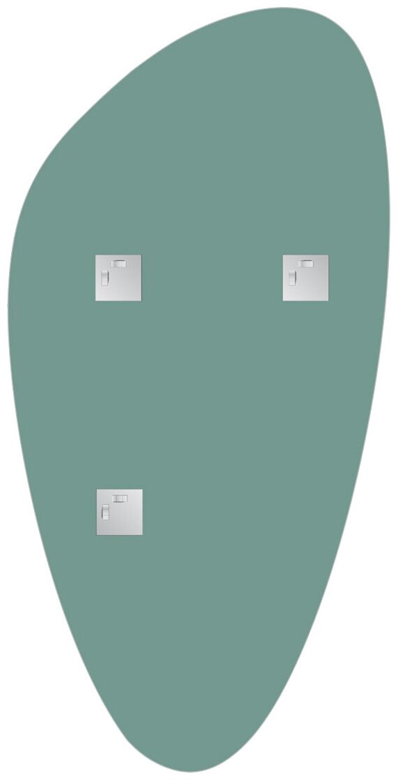 Зеркало Evoform Primary 50x100 - фото №9