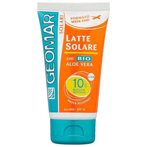 фото Geomar молочко солнцезащитное Solari Bio SPF 10 75 мл