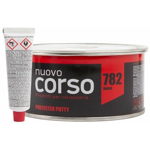 NUOVO CORSO 782 DOLCE Мягкая 2К шпатлевка с отвердителем