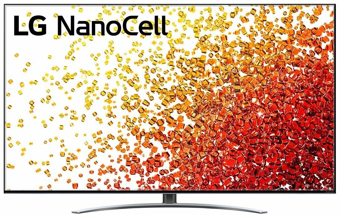 Телевизор LG 65NANO926PB NanoCell, HDR (2021), серый стальной