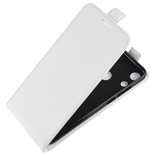 фото Чехол-флип mypads для huawei honor 8a/huawei y6 (2019)/ honor 8a pro/ y6 prime 2019 вертикальный откидной белый