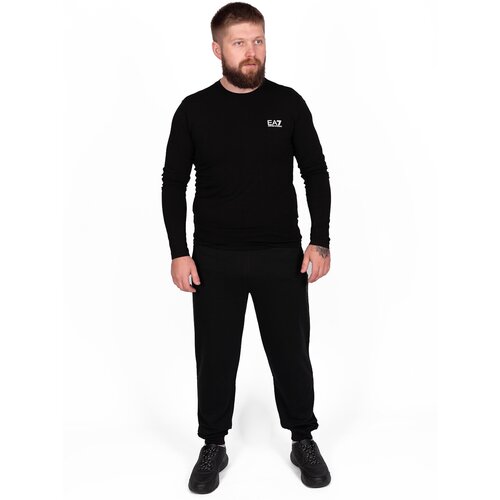 фото Ea7 брюки спортивные черные (3xl)