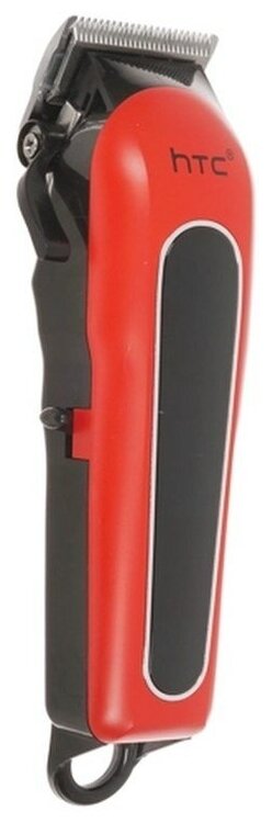 Машинка для стрижки HTC CT-8089 (красный/черный) - фотография № 3