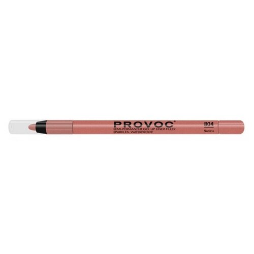 Provoc гелевая подводка в карандаше для губ Semi-Permanent Gel Lip Liner, 804 Nudess