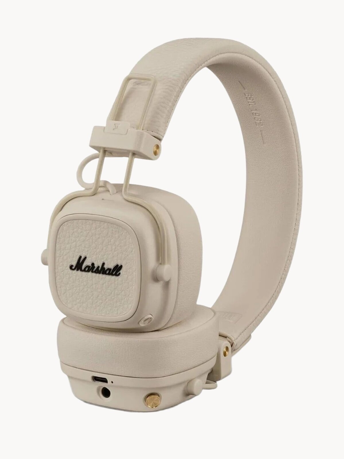 Беспроводные наушники Marshall Major V, бежевые, накладные, бежевый