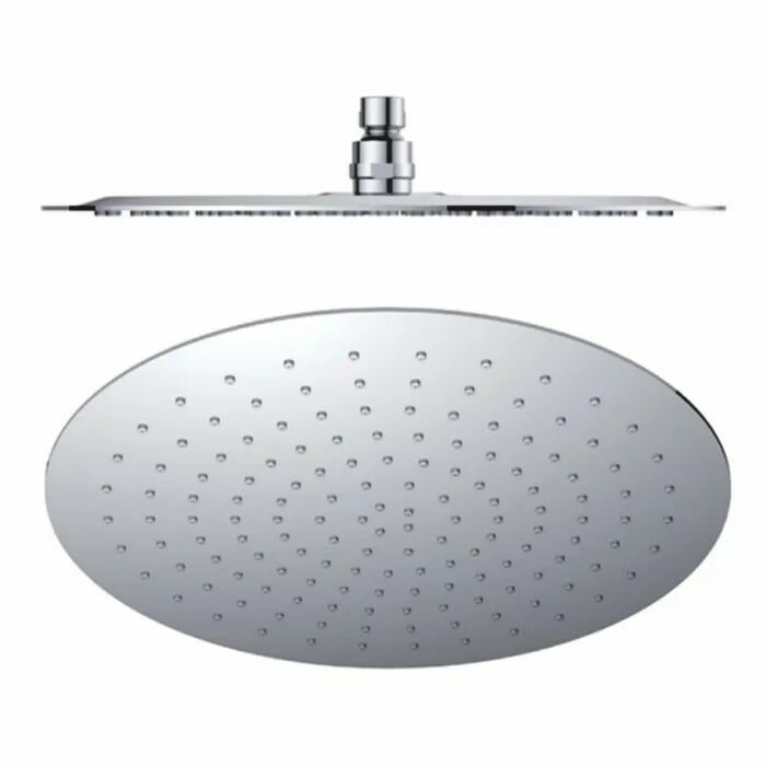 Лейка для душа Hansen HP46-5 антиизвестковая круглая хромированная 40 см