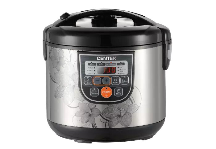 Мультиварка Centek CT-1498 черный/сталь