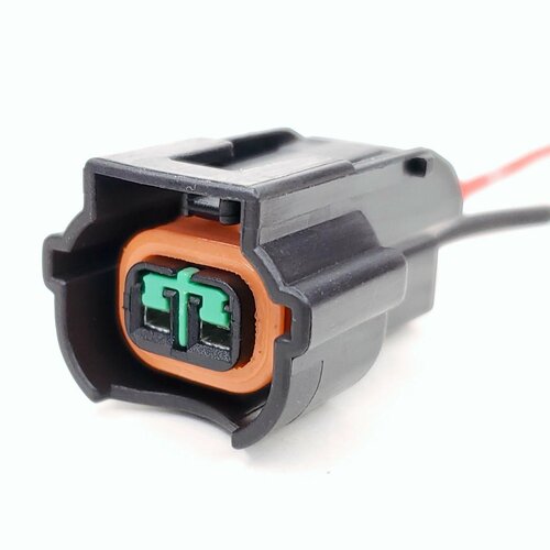 Разъём ДХО ПТФ форсунки для KIA Hyundai OEM PU465-02627 1898004015AS 2 pin 2 контакта с проводами 375₽