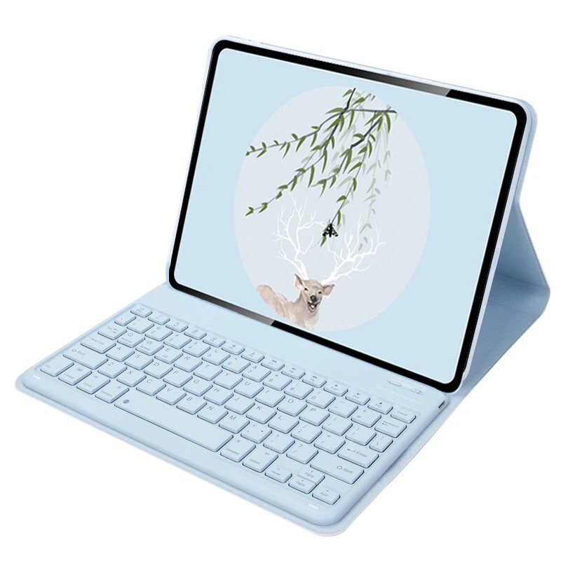 Клавиатура-чехол для Xiaomi Redmi Pad 10.61, sky blue