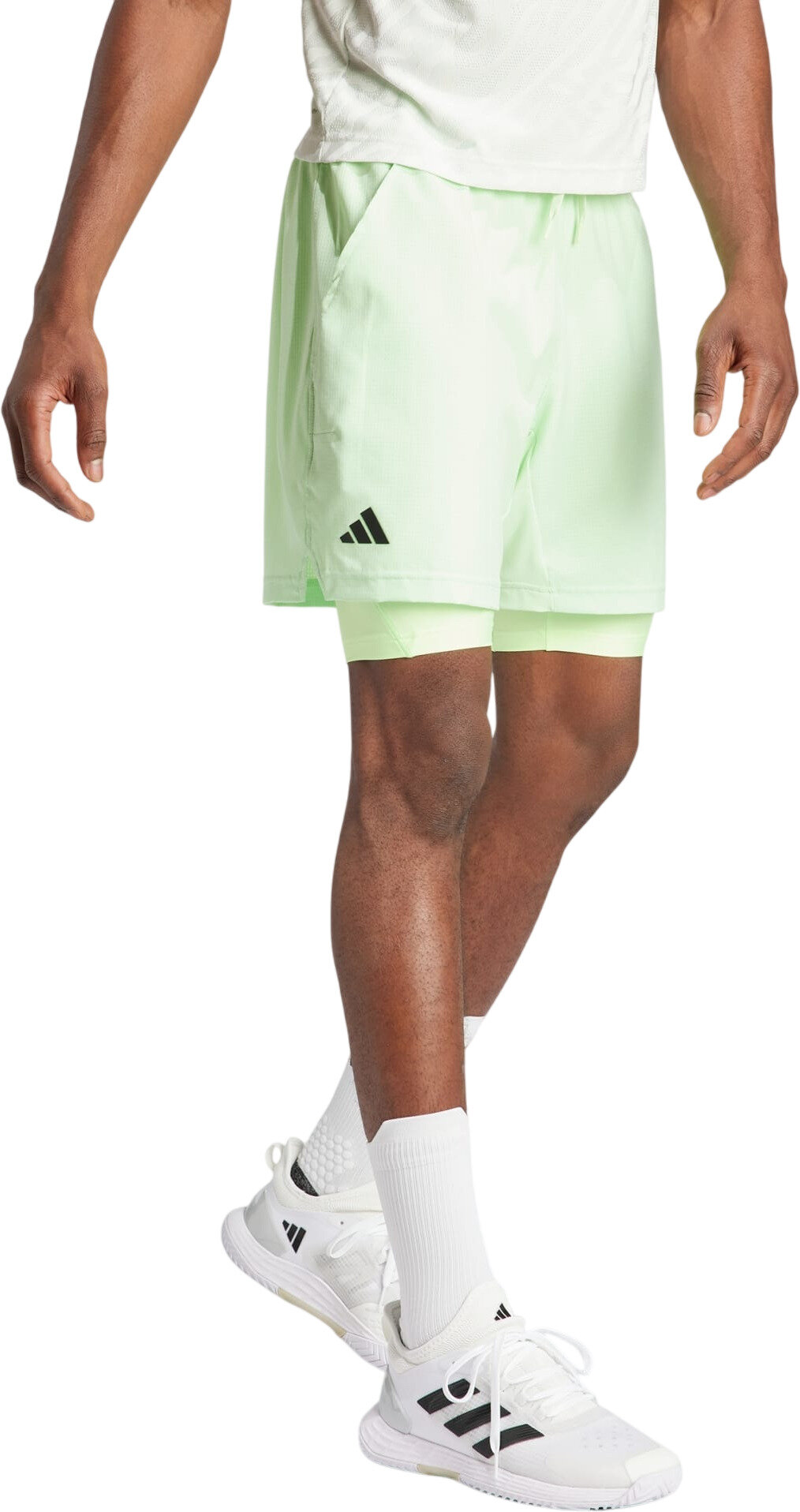 Шорты adidas Sh & Tight Set, размер XXL INT, зеленый — фото 1