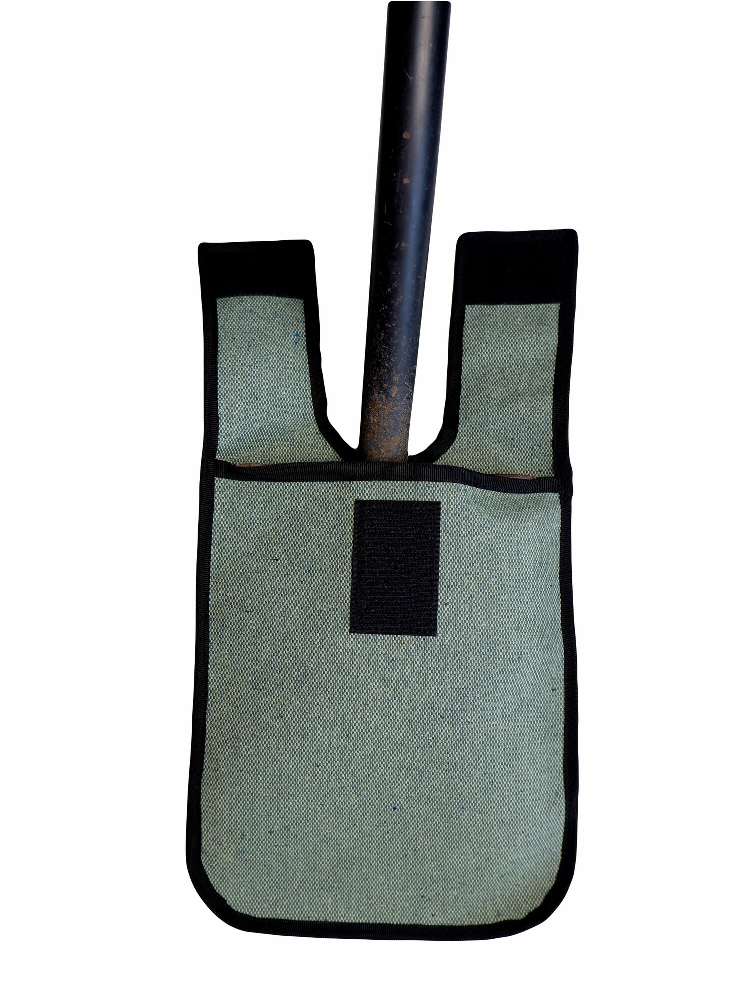 Чехол для лопаты ALEXXLINE, брезентовый, универсальный, на липучках — фото 1